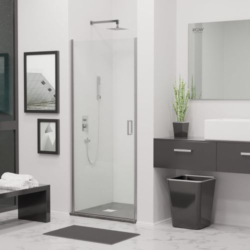 Душевая дверь RGW Leipzig 06120306-11 60х195 стекло прозрачное профиль хром