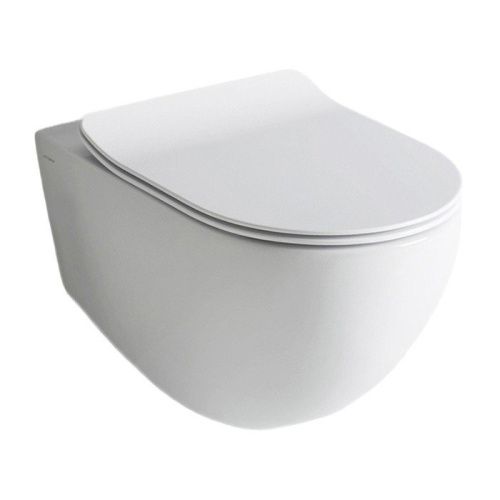 Чаша унитаза подвесная Artceram File 2.0 FLV006 05 00 цвет белый без сиденья душевой смыв