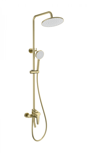 Душевая стойка Wonzon & Woghand WW-B2168-A-BG настенная цвет золото