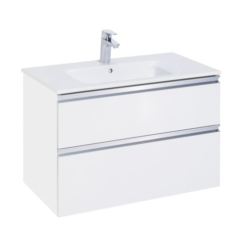 Тумба под раковину Roca A857399806 80х50 подвесная цвет белый