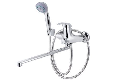 Cмеситель для ванны и душа TSARSBERG TSB-950-1202 настенный хром