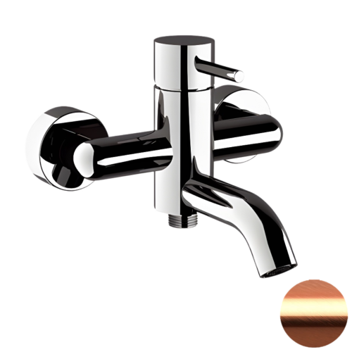 Смеситель для ванны Remer X Style X05RP настенный медь