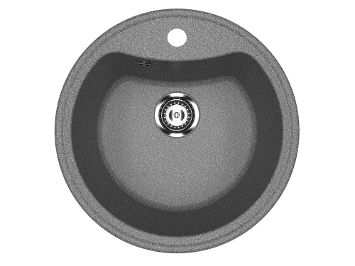 Кухонная мойка Ulgran Classic U-601-309 50х50 цвет серый