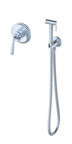 Гигиенический душ со смесителем Wonzon & Woghand Steam WW-88849008-CR хром