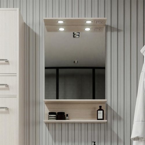 Зеркало с подсветкой Бриклаер Чили 4627125414930 60х90 подвесное