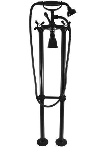 Смеситель RavSlezak MORAVA RETRO MK150.5/2CMAT напольный черный