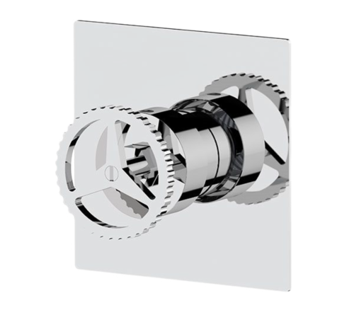 Смеситель для душа Remer Chrono CH30Q встраиваемый в стену хром