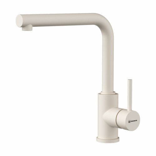 Смеситель для кухни Omoikiri Nakagawa-P 4974317 на мойку бежевый