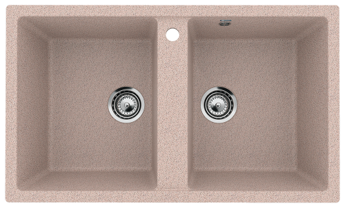 Кухонная мойка Ulgran Classic U-708-302 85х50 цвет бежевый