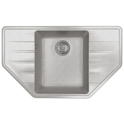 Кухонная мойка Dr.Gans Ирис 25.160.C0800.401 80х50 цвет белый поверхность матовая