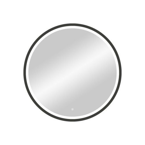 Зеркало Continent Style Black ЗЛП2254 80х80 подвесное