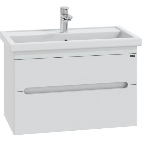 Тумба под раковину СанТа Лондон 224036 70х40 подвесная цвет белый