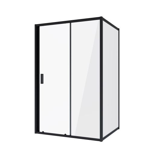 Душевой уголок Niagara Nova NG-82-13AB-A70B 130х70 стекло прозрачное профиль черный без поддона