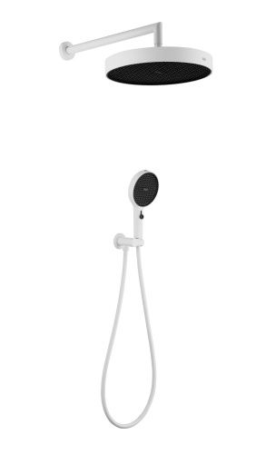 Душевой гарнитур Boheme Cell 427-MW настенный белый