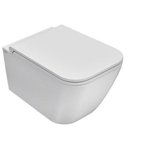 Чаша унитаза подвесная Globo Genesis GNS03.BI цвет белый без сиденья безободковая