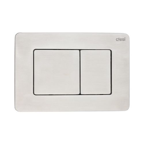 Клавиша смыва механическая Ctesi Steel BK0202140 цвет нержавеющая сталь