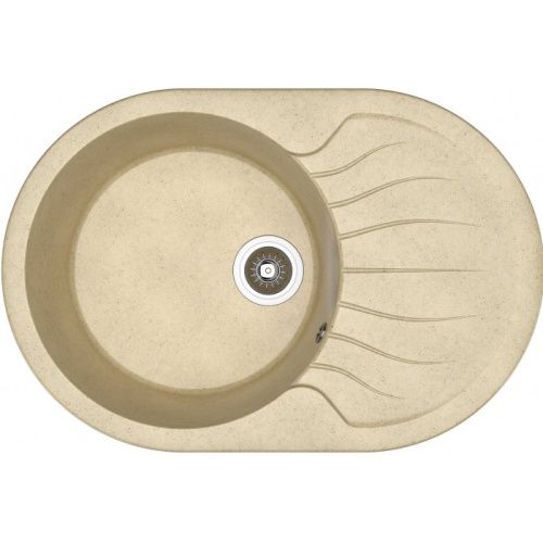 Кухонная мойка Dr.Gans Берта 760 25.040.C0760.402 75х50 цвет бежевый поверхность матовая