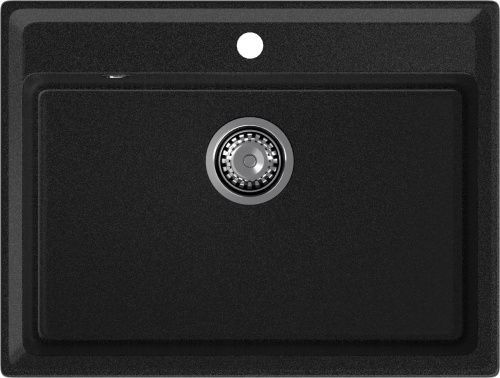 Кухонная мойка Granfest Level LV-660 графит 65х50 цвет серый поверхность матовая