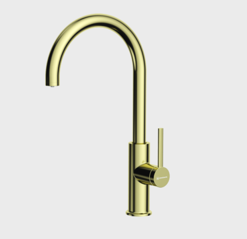 Смеситель для кухни Omoikiri Okawa 2 Plus 4994552 на мойку золото