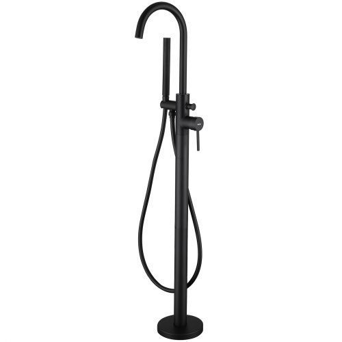 Смеситель Abber Wasser Kreis AF8115B напольный черный