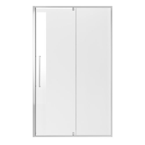 Душевая дверь Niagara Nova NG-66-12A 120х195 стекло прозрачное профиль хром