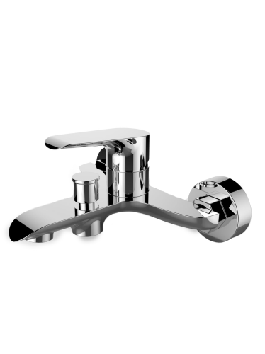 Смеситель для ванны WeltWasser 10000002003 настенный хром