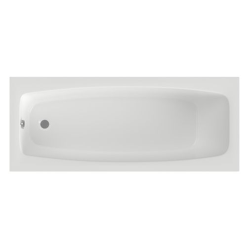 Ванна акриловая Berges Feya 050015 170х70 пристенная прямоугольная без ножек