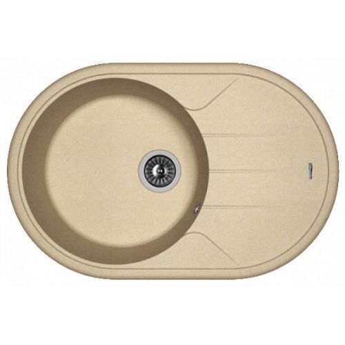 Кухонная мойка Florentina Лотос 780 20.295.C0780.104 80х50 цвет бежевый поверхность матовая
