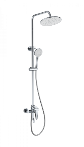 Душевая стойка Wonzon & Woghand WW-B2168-A-CR настенная цвет хром