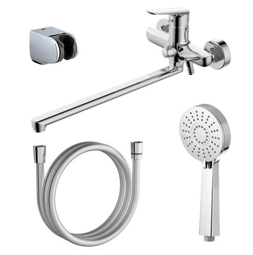 Смеситель Azario CAMPO AZ-KX138275C настенный хром