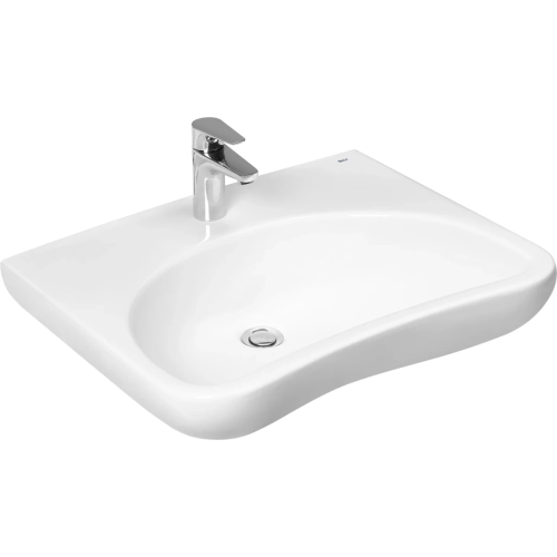 Раковина из сантехнического фарфора Roca Access ZRU9307659 60х60 подвесная цвет белый 1 отверстие под смеситель