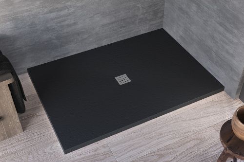 Душевой поддон из искусственного камня Kolpa-San STILETTO 927080 130х90 черный