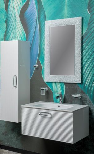 Тумба под раковину Armadi Art Vallessi Avantgarde 842-080-WCR 80х50 подвесная цвет белый