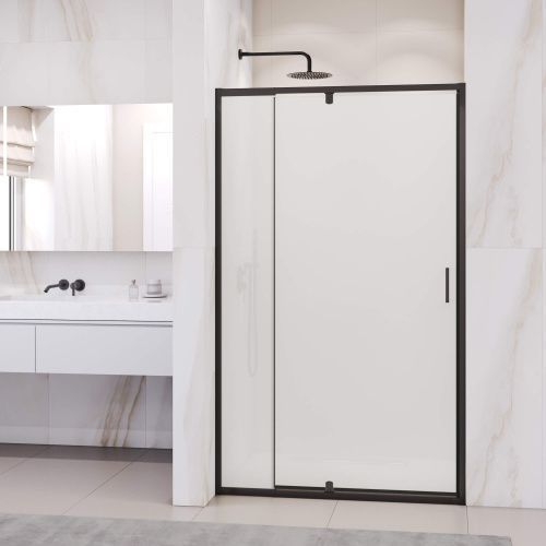 Душевая дверь RGW Passage 350800889-24 80х195 стекло матовое профиль черный