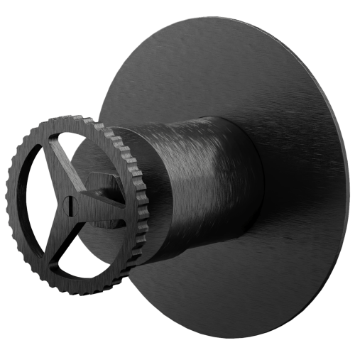 Смеситель для душа Remer Chrono CH30LCFP встраиваемый в стену черный