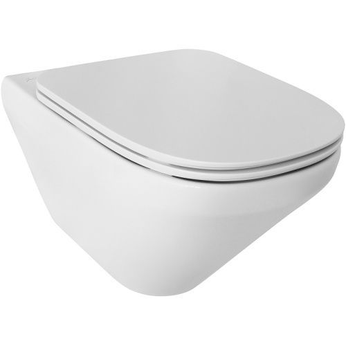 Чаша унитаза подвесная Jacob Delafon Modern Life E77725-0 цвет белый без сиденья безободковая смыв торнадо