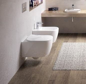 Унитаз подвесной Hidra Faster FAWR30SET/001 цвет белый с сиденьем микролифт смыв торнадо - фото 3