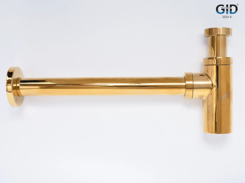 Сифон для раковины Gid Minucia 75506S золото