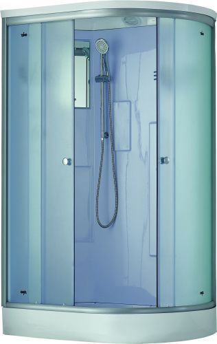 Душевая кабина Timo Standart T-5502L-T-CT55-T-CH/C 120х85 асимметричная с крышей ориентация левая