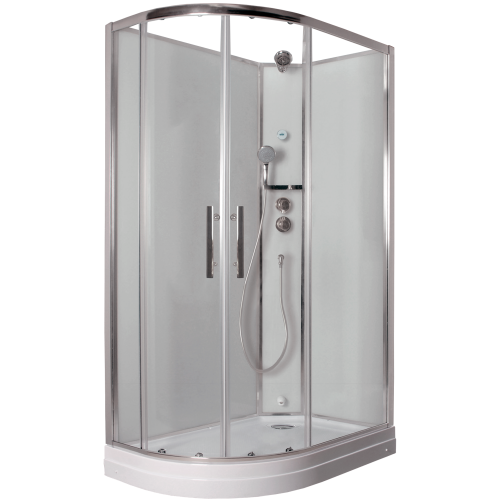 Душевая кабина Timo Ilma ILMA902R 120х80 асимметричная без крыши ориентация правая