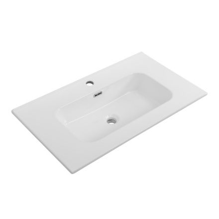 Раковина керамическая Cezares DUET CZR-8095-90 90х50 подвесная цвет белый 1 отверстие под смеситель