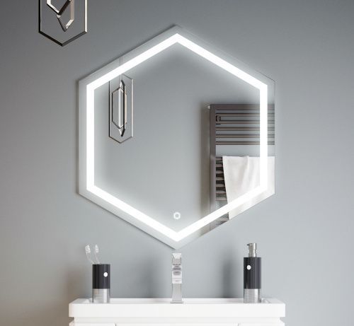 Зеркало с подсветкой Corozo Теор SD-00000922 70х80