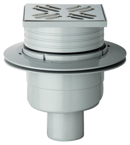 Душевой трап OMP Tea Wang 263.201.8 10х10 хром