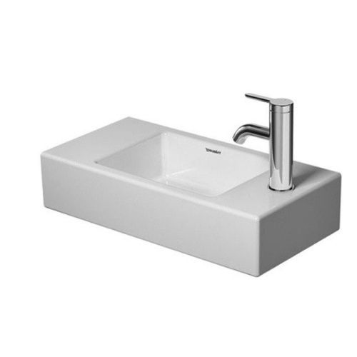 Раковина керамическая Duravit Vero Air 724500008 50х30 подвесная цвет белый 1 отверстие под смеситель