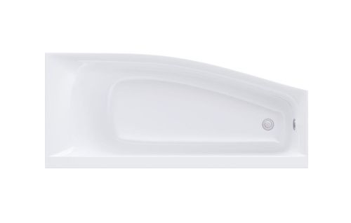 Ванна из литьевго мрамора Astra-Form Скат 01010015 170х75 пристенная асимметричная с ножками