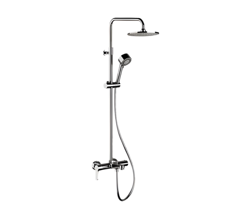 Душевая стойка Remer Winner W34AEC20 настенная цвет хром