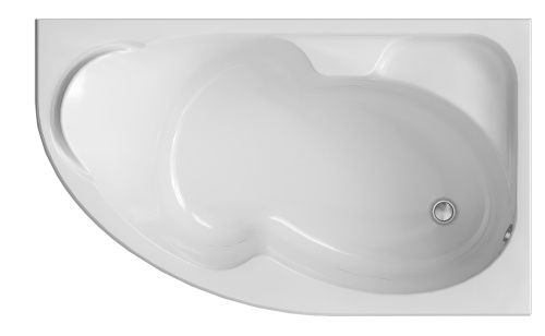 Ванна акриловая 1MarKa DIANA 01ди1610п 160х100 пристенная асимметричная без каркаса