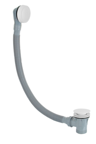 Слив-перелив для ванны Remer 96PCCBO белый