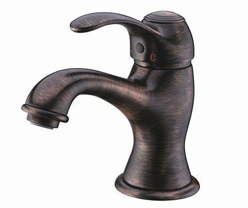 Смеситель Wasserkraft Isar 1300 1303 на раковину бронза