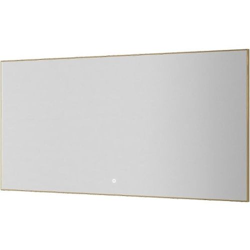 Зеркало с подсветкой и антизапотевателем Boheme 543-140-G 140х70 подвесное